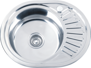 Кухонная мойка РМС MG8-5745OVL нержавеющая сталь